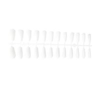 AMSLSIU 1 set punta francese stampa sulle unghie punte false extra lunghe decalcomanie artistiche in stile ballerina opaca regali per donne ragazze , Digitare 3