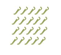 AMSLSIU 20pcs Manicotti a Gancio Stile Europeo Sicurezza Morbida Pesca Set di Attrezzi per Esca Linea rig Cavi Strumento Centrale Clip di Piombo impianti Perforazione