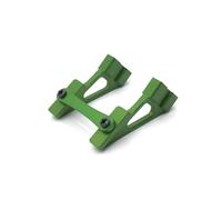 AMSLSIU Accessori per la manutenzione della parte fissa della coda del cingolo 1:10 dell'ala posteriore in metallo, Verde