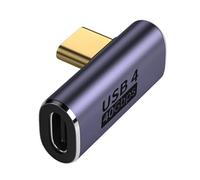 AMSLSIU Adattatore per cellulare di tipo C Portatile 40 Gbps Placcato 8K 120 HZ Accessori per convertitori di ricarica per trasmissione dati musicali, Tipo da maschio a femmina5