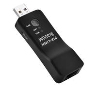 AMSLSIU Adattatore Wi-Fi TV USB facile per connettività wireless universale Adattatore di rete Smart TV USB Wireless WiFi ABS