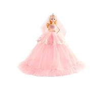 AMSLSIU Bambola di moda per ragazze che gioca a oggetti di scena Giocattoli per bambini Figure alla moda Giocattoli Action Figure Bambole giocattolo Regalo compleanno, Rosa