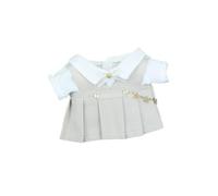 AMSLSIU Bambola nuda Cotone Confortevole Adorabile 20 cm Burattino da medicazione Per dolce Vivido Capelli vivaci Bambola sciolta Simpatico Adorabile, Beige, Vestiti