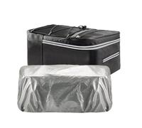 AMSLSIU Borsa da sella posteriore universale per bici da strada montagna Biciclette elettriche Borsa posteriore per bagagli in pelle PU impermeabile per organizer