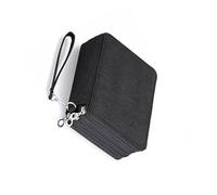 AMSLSIU Borsa per matite in tessuto Oxford per artisti per ufficio Studenti per bambini Grande capacità Chiusura con cerniera Pennello per pittura Custodia per pastelli