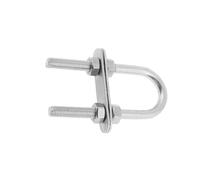 AMSLSIU Bullone a U in Acciaio Inossidabile per ferramenta per Barche Vite a U per Barche Marine Affidabile Massima Resistenza alla corrosione Bullone Occhiello per Prua e