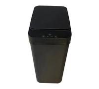 AMSLSIU Cestino della spazzatura con sensore intelligente durevole, automatico, senza contatto, risposta rapida, coperchio sigillante, efficace in più aree, cestino della