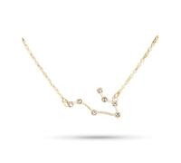 AMSLSIU Collana dell'amicizia con strass a tema costellazione Ins Friends Gift Confortevole squisito con ciondolo con scheda di visualizzazione, Gemelli d'oro