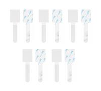 AMSLSIU Confezione da 10 fermacavi, morsetti per cavi, gestione. Presa extra forte e facile da fissare, cavi per scrivanie, cucine e altro ancora, Bianco, 【1. Imballaggio】