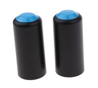 AMSLSIU Coperchio della batteria del microfono wireless con tappo a vite, disponibile per il Per sistema di microfono wireless, coperchio della batteria del con tappo a, Blu