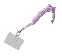 AMSLSIU Corde per appendere il telefono universale Corde per il collo staccabili Cordini per collana a tracolla anti-goccia Accessorio per cellulare, Viola