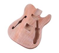 AMSLSIU Corpo di chitarra incompiuto per essere trasformato in un progetto musicale Per unico, personalizzato in base al gusto individuale. Corpo di chitarra