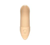 AMSLSIU Cuscini per dita per spazzolino da denti per cani e gatti in silicone per una cura delicata ed efficace dei denti degli animali domestici Spazzolino da dito allungato in gel di silice