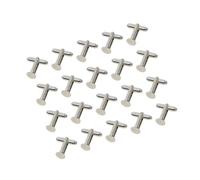 AMSLSIU Gemelli rotondi realizzati in ottone da 20 pezzi Aggiungi Per eleganza al guardaroba Gemelli vuoti in rame Durabilità dei fidanzati Personalizza