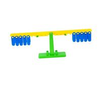 AMSLSIU Giocattoli educativi per l'apprendimento della matematica, della bilancia e dei numeri, incoraggiano lo spirito di e migliorano le capacità motorie fini. Giocattoli educativi per