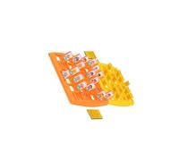 AMSLSIU Gioco di indovinelli, gioco di puzzle, ragionamento divertente per ragazzi, per famiglie, bambini, blu, Giallo, 11.3x12.5x2.5 cm