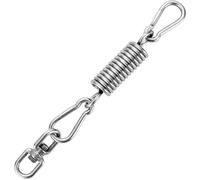 AMSLSIU Hardware per sedia sospesa in acciaio inossidabile Gancio per amaca impermeabile Kit di ganci per altalena per montaggio a soffitto Accessorio per esterno