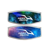 AMSLSIU KEEP DIVING Per Maschera subacquea da 2 mm Protezione per la testa Attrezzatura da snorkeling per adulti, Parte 1