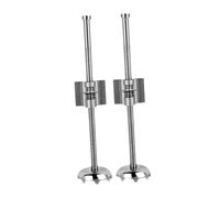 AMSLSIU La Gamba di Estensione Regolabile per la Scatola da Pesca garantisce stabilità e Sicurezza nella Scatola da Pesca, offrendo Una Soluzione compatta ma Efficace per, Grigio, 20 Centimetri