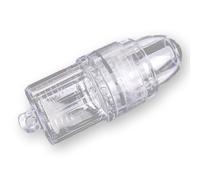AMSLSIU Lampada da Pesca in plastica Impermeabile Che attira Le luci subacquee Che attirano Gli Attrezzi da Pesca Lampade Flash Luminose Portatili, Giallo