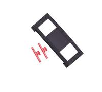 AMSLSIU Leggio leggero per tastiera, supporto per spartiti musicali, robusto sia per sessioni di pratica che per esibizioni dal Per vivo, accessori portatili per pianoforte, Clip rosse, 47.5x20 cm