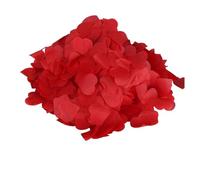 AMSLSIU Love Hearts Confetti Atmosphere Setting Ornamento di nozze Decorazioni per la doccia di nozze carta con riempimento palloncini leggeri, Rosso
