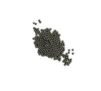 AMSLSIU lucidatori a tamburo sparano i media di lucidatura in acciaio inossidabile per gioielli con resistenza alla corrosione. Hanno un leggero magnetismo. I media sono