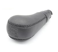 AMSLSIU Maniglia del cambio in pelle da cucire universale per look personalizzato Pomello del cambio per auto Copri ingranaggio per testa PU ad alte prestazioni, 5a marcia