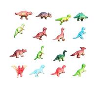 AMSLSIU Mini giocattoli cognitivi a forma di dinosauro, dai 3 in su, giocattoli portatili a tema giungla, sfusi che promuovono la creatività e l'immaginazione, piccola simulazione tema