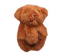 AMSLSIU Mini ornamenti per case delle bambole, creature di peluche morbide, deliziosi giardini delle fate, animali per case bambole, orsacchiotti per , , orso bruno , 4.5 centimetri