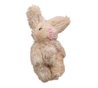 AMSLSIU Mini ornamenti per case delle bambole, creature di peluche morbide, deliziosi giardini delle fate, animali per case bambole, orsacchiotti per , , Coniglio kaki , 4.5 centimetri