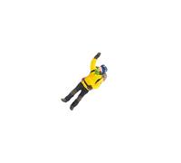 AMSLSIU Miniature Scene Layout Tiny People Figures Diorama Decorazione Per Scala 1/87 Modello Decorazione per la casa Fine Workmanship People Figures Modello, Giallo, 1:64