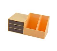AMSLSIU Mobili da scrivania per case delle bambole organizzati che offrono spazio di gioco ordinato che incoraggia i bambini a essere creativi con le storie, Giallo, 3.7x5.3x4.6 cm