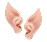 AMSLSIU Orecchie da elfo in lattice per trasmissione in diretta, strumento per travestirsi, adatto a vari elfi, fate, folletti, orecchie finte da elfo, fate, Halloween