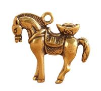 AMSLSIU Ornamento a forma di cavallo, squisite miniature, decorazione