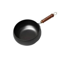 AMSLSIU Padella Wok versatile Rivestimento antiaderente Concentrazione efficiente del calore Ingredienti per friggere e brasare Progettato per fornelli a, senza coperchio, 24 cm