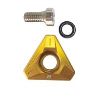 AMSLSIU Personalizza Il Peso Dell'Oscillazione e Aumenta Il Peso della Testa. Accessori per l'allenamento con l'ausilio per l'oscillazione, Facili da, Oro, 8 g