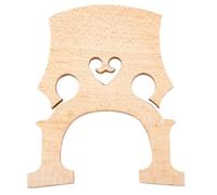 AMSLSIU Ponte per basso in acero liscio e resistente, per chi suona un contrabbasso e cerca un suono di qualità. capolavoro di artigianato. Materiale: acero. Colore: legno.