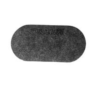 AMSLSIU Protezione per pedale della batteria per grancassa portatile, migliora la profondità e la ricchezza del suono, migliorando l'esperienza musicale, pad per pelle di basso,