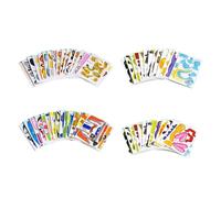 AMSLSIU Puzzle 3D divertenti da 100 pezzi per bambini sviluppano capacità cognitive e pazienza regali unici puzzle di cartoni animati 3d di carta per bambini