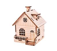 AMSLSIU Puzzle di legno 3D con custodia musicale, kit di giocattoli interattivi per l'apprendimento coinvolgente, per stimolare la creatività, modello