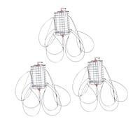 AMSLSIU Rete da pesca per granchi, strumento portatile per granchi, Per sistema di aggancio automatico, aumenta il tasso di successo nella cattura dei per i pescatori, esche da