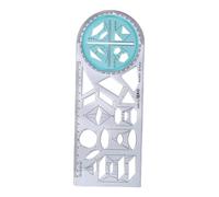 AMSLSIU Righello da disegno avanzato che consente ai professionisti di utilizzare con precisione il righello geometrico in diversi campi. La geometria è, Stile C