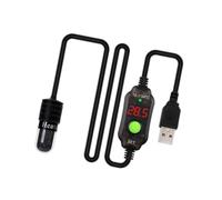 AMSLSIU Riscaldatore per acquario con temperatura regolabile, progettato per spegnersi automaticamente oltre i 36 gradi per motivi di sicurezza. Riscaldatore per tartarughe, temperatura dell'acqua del