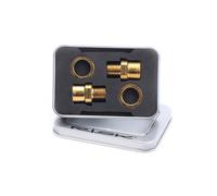 AMSLSIU RISCHIO Accessorio per pedivella di ricambio per estensore del pedale della bici Accessori per pedali di modifica del distanziatore della vite bullone estensione dell'asse bicicletta