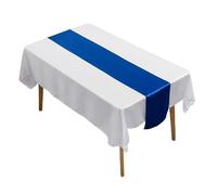 AMSLSIU Runner da tavolo per la,blu reale,29 cm*275 cm