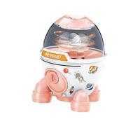 AMSLSIU Salvadanai Salvadanaio Salvadanaio con Chiave e Serratura Per Unico Rocket Coinvolge i Bambini nelle Competenze di Gestione Scatola Regalo di Natale Compleanno Festival, rosa, 16x11x15.5 cm