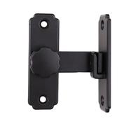 AMSLSIU Serratura per porta del fienile di facile installazione, serratura per porta scorrevole in acciaio al carbonio resistente alla corrosione, per con fibbia, a destra, digitare+4