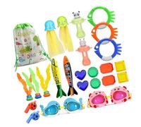 AMSLSIU Set di Giocattoli per Immersioni Edutainment - Abilità subacquee per Bambini con Divertimento ed eccitazione per Bambini Set di Giocattoli per Il Nuoto subacqueo Piscina, ottantaSei, 86