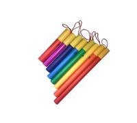 AMSLSIU Set di tubi sonori musicali a 8 note che arricchiscono l'esperienza di apprendimento musicale per i bambini e ne migliorano le competenze. Tubo sonoro a 8 note per bambini.